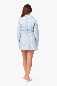 Habitual - Stripe Mini Shirt Dress