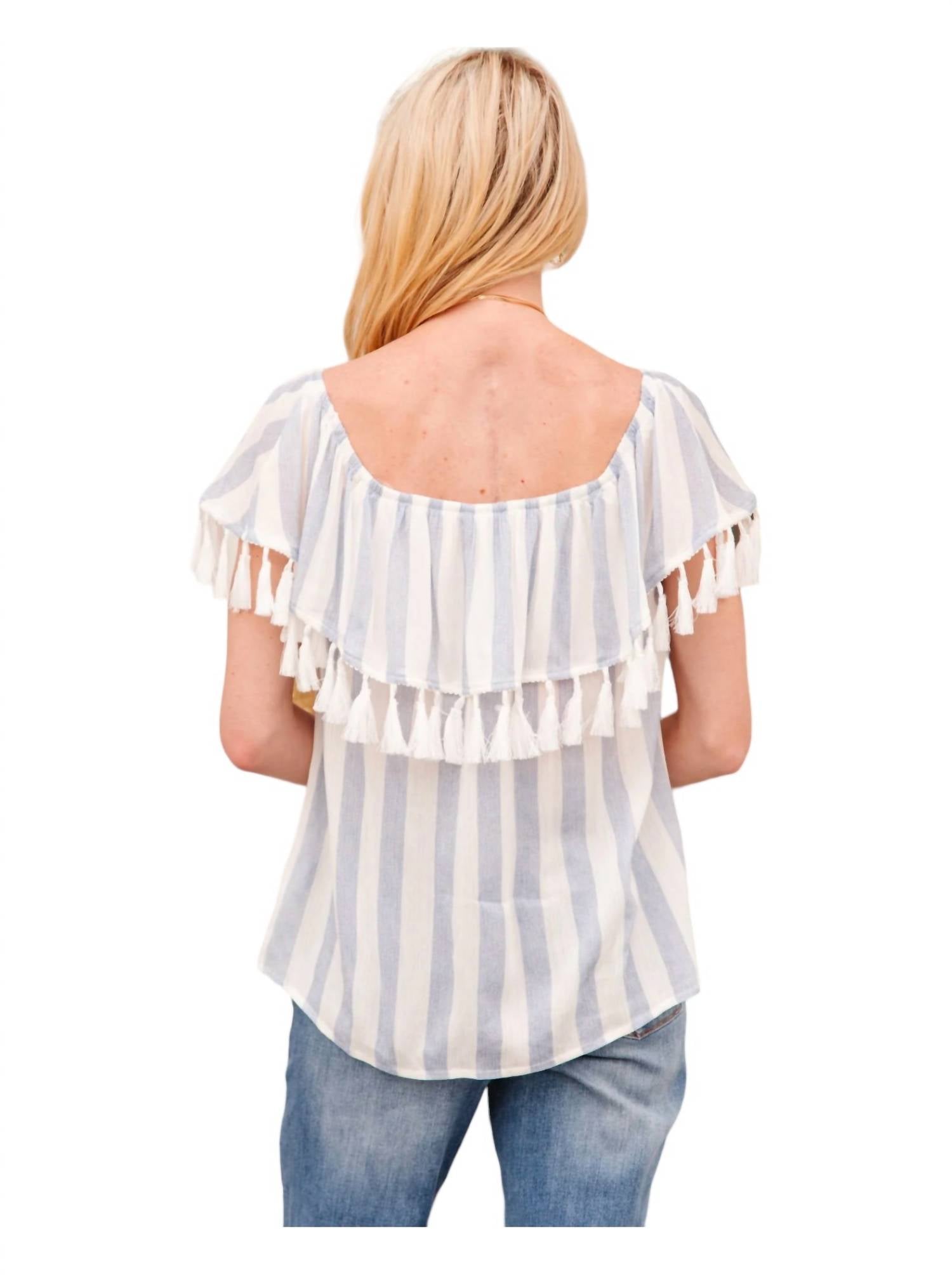 Andree By Unit - Set Yourself Free Striped Top