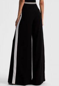 Alice + Olivia - Nessi Side-stripe Palazzo Pants