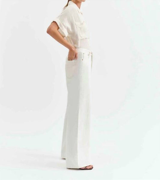 Daze - Madison Mid Rise Wide Leg Jeans