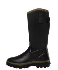 LACROSSE Women's Alpha Range Boot in black tan - women's shoe - detail view