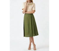 Exquise - Women's Burnice Midi Skirt