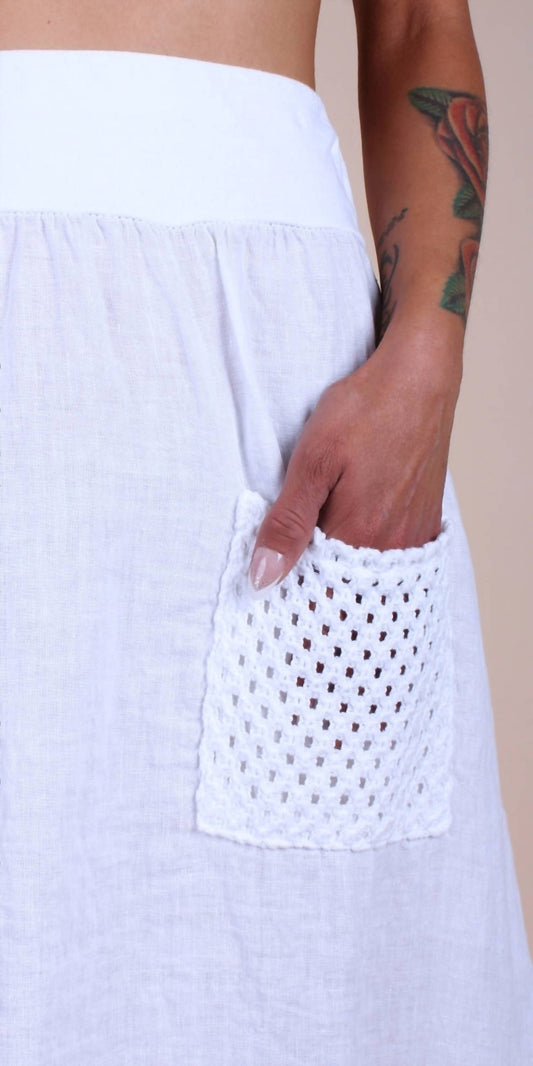 Gigi Moda - Primavera Linen Skirt