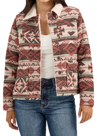 Wrangler - Retro Sherpa Lined Jacquard Jacket