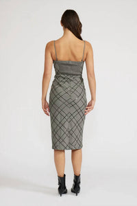 Lucy Paris - Klein Midi Dress