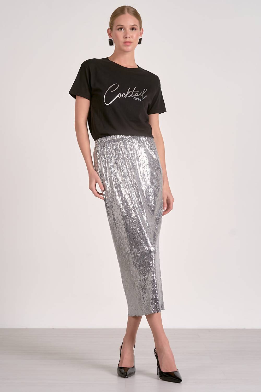 Elan - Crewneck Cocktail T Shirt