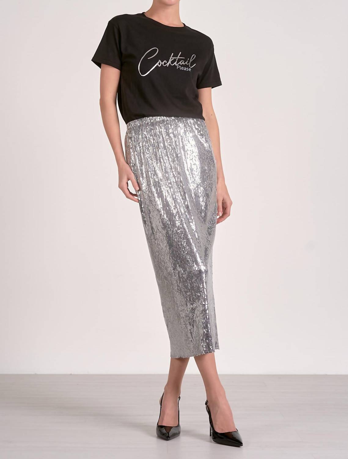 Elan - Crewneck Cocktail T Shirt