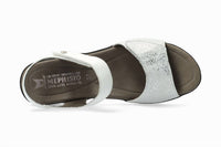MEPHISTO Women's Patty Sandals in white - women's sandal - alternate view