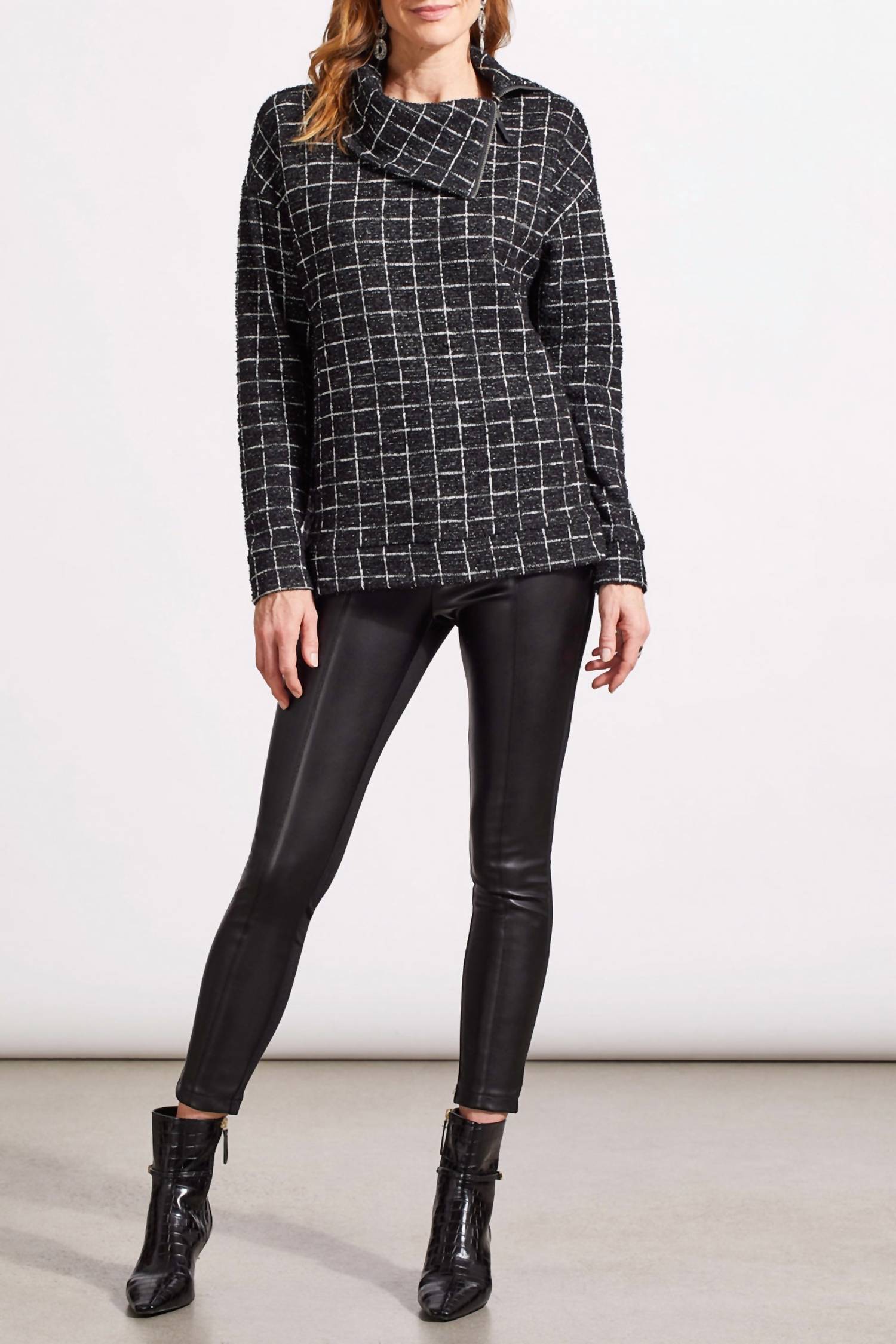 Tribal - Split Neck Sweater