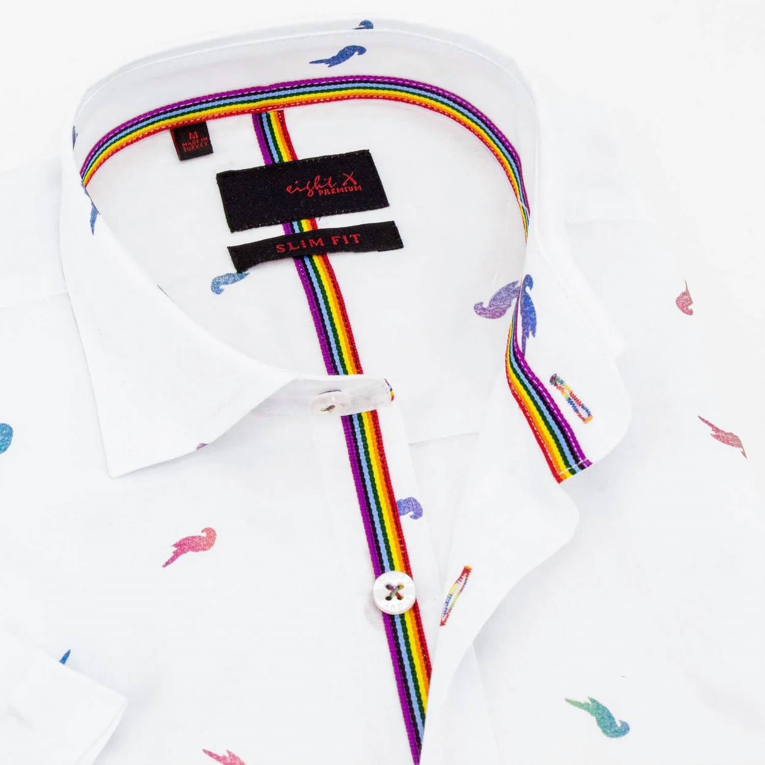 Eight X - Parrot Punch Foil Short Sleeve Shirt