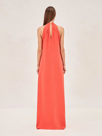 ALEXIS Celestino Dress in red orange - women's dress - detail view