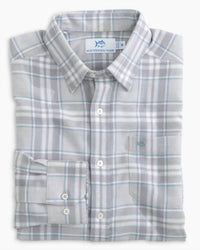 Southern Tide - Men's Long Sleeve Beach Flannel Reddick Plaid Sportshirt