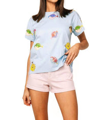 Queen Of Sparkles - Puffer Fish Short Sleeve Tee