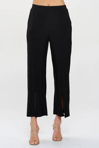 Last Tango - Front Slit Crop Pants