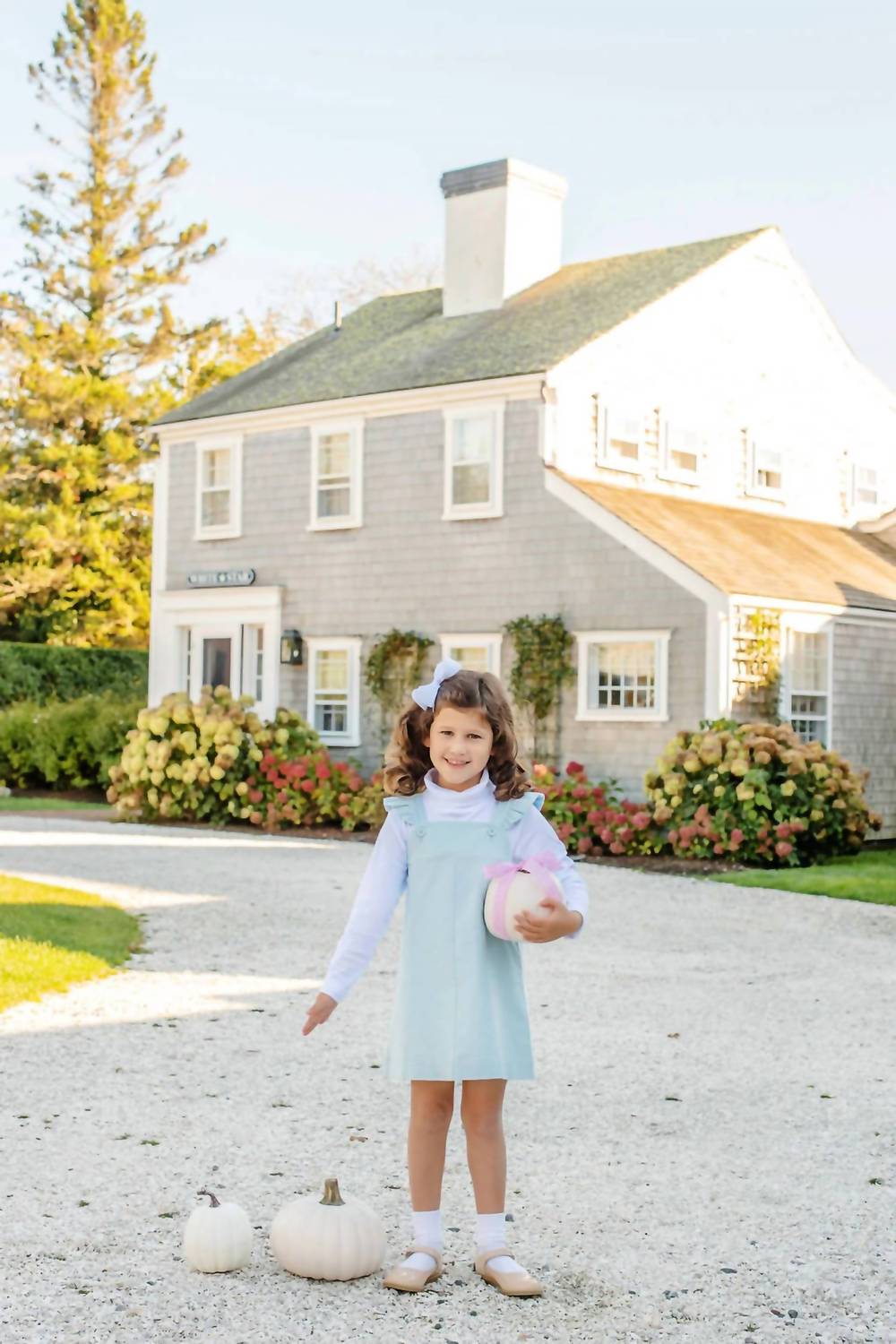 The Beaufort Bonnet Company Julia Corduroy Jumper in buckhead blue - kids' item
