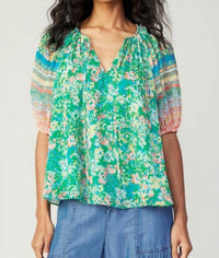 Current Air - Leighton Floral Top