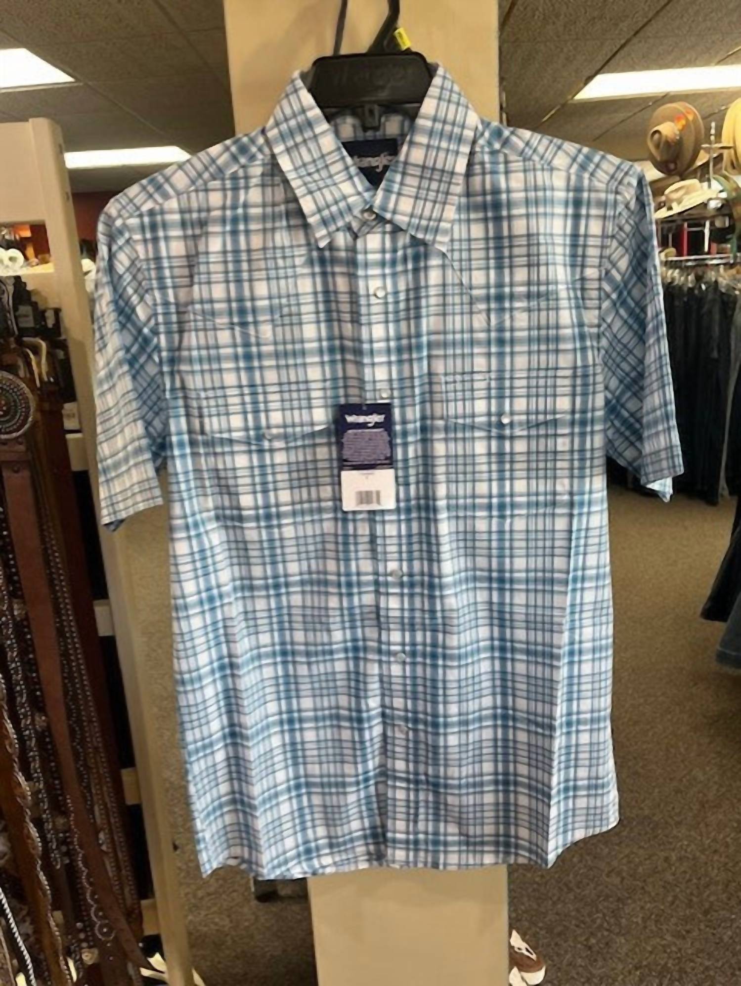 Wrangler - Short Sleeve Western Snap Shirt