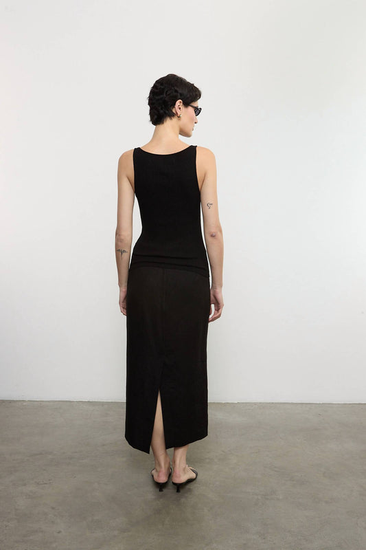 Enza Costa - LINEN PENCIL SKIRT