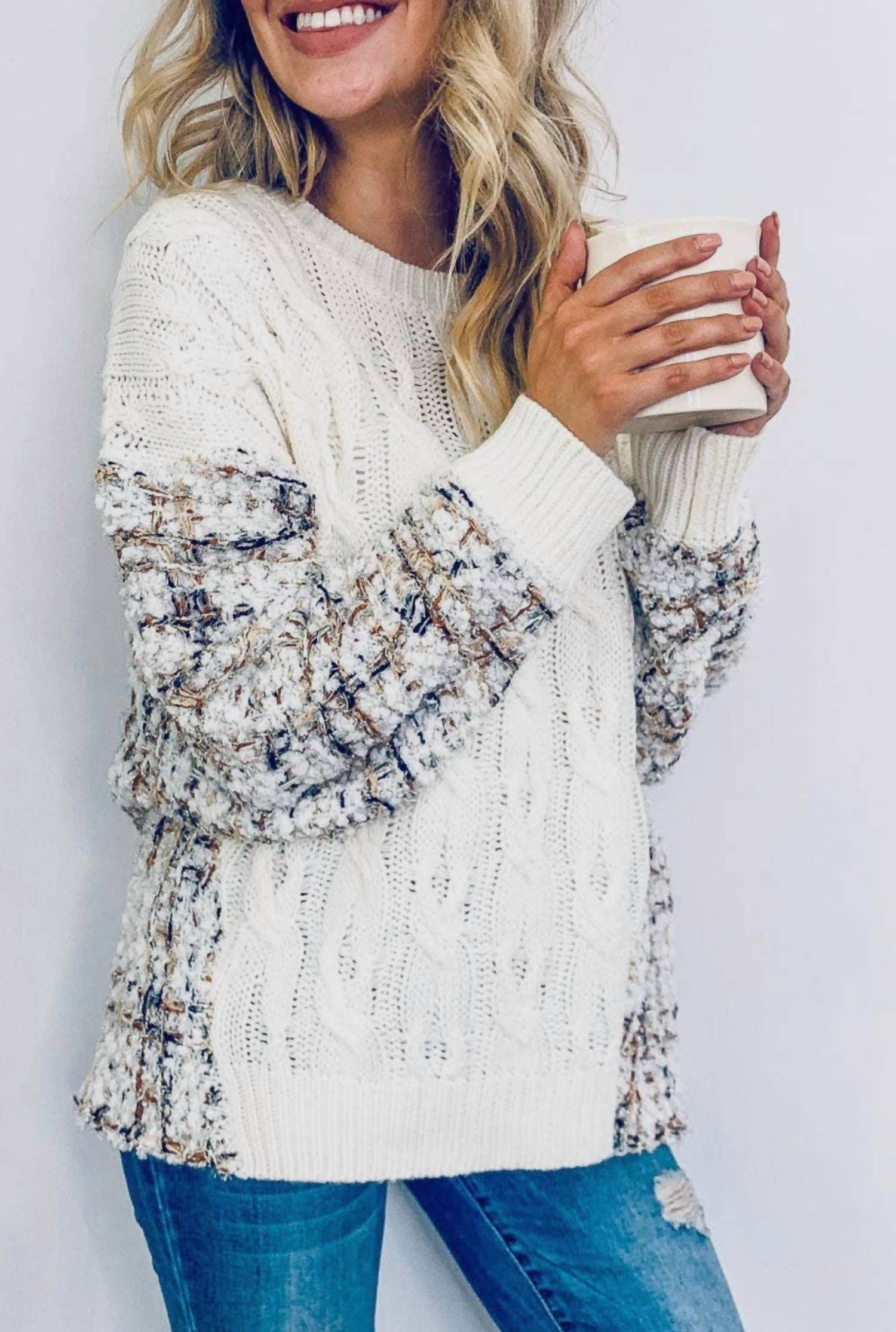 And The Why - Greta Oversized Sweater