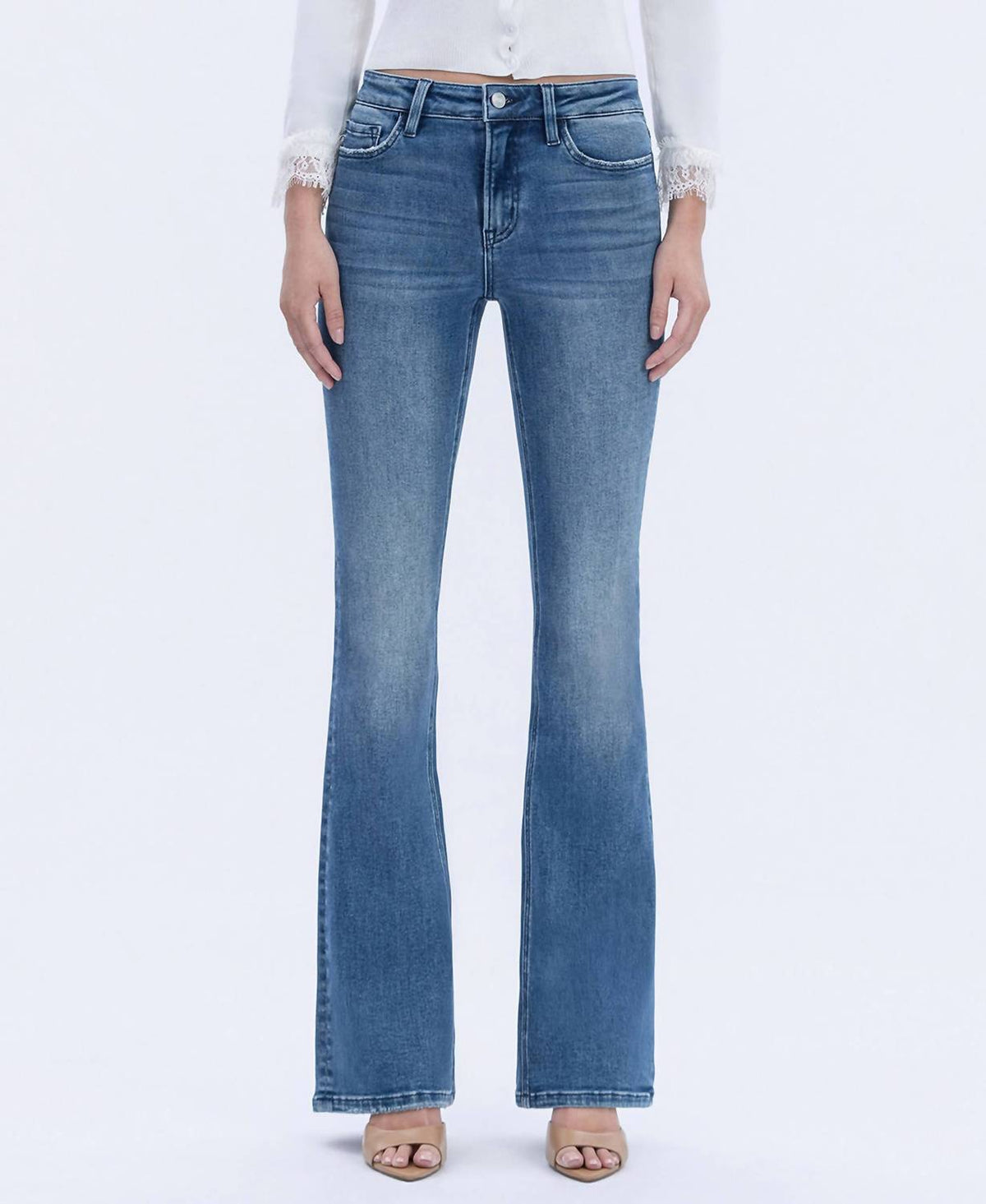 Lovervet - High Rise Bootcut Jeans