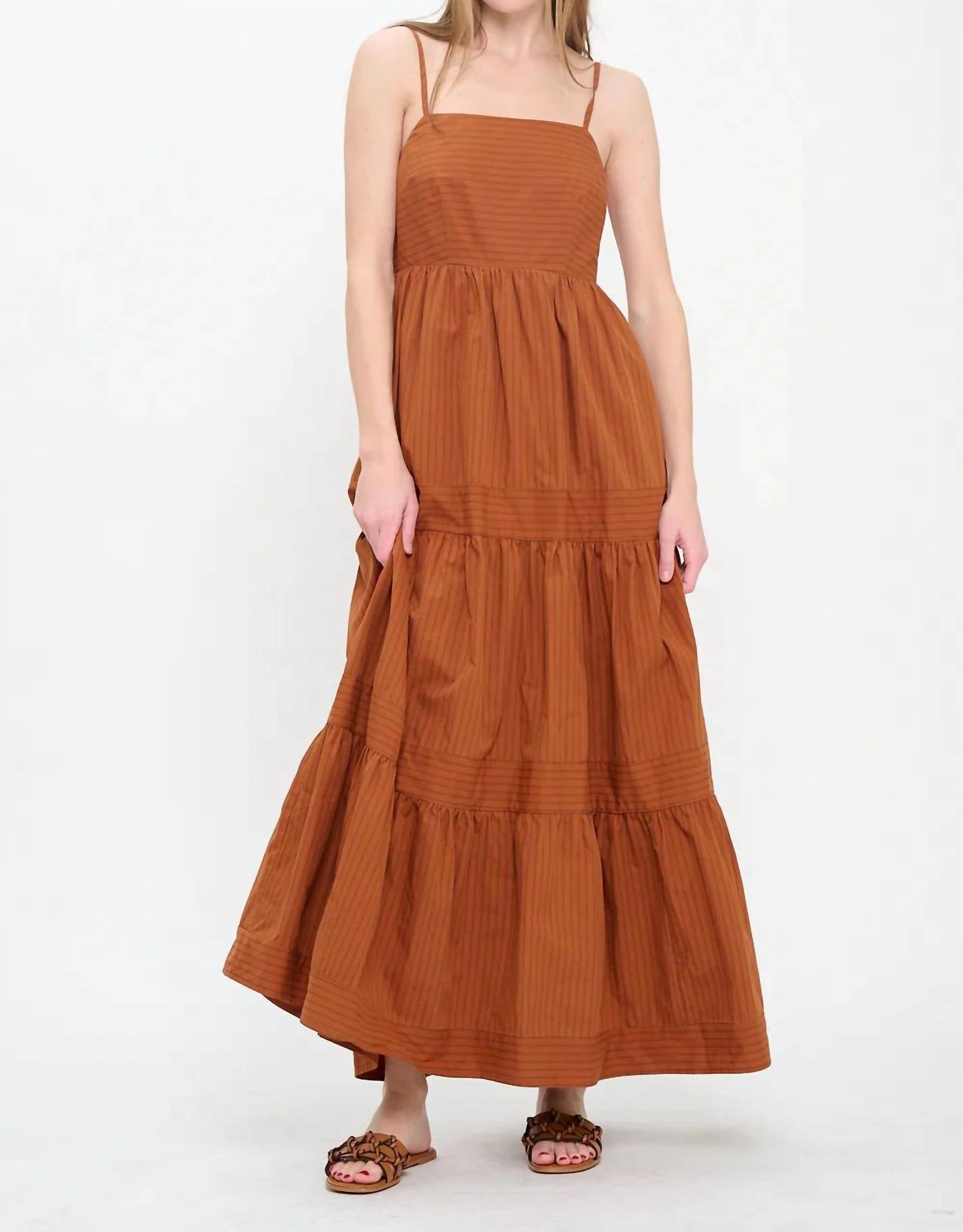 Meet Me In Santorini - Ridge Maxi Dress