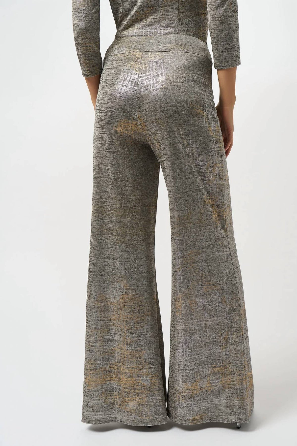 Joseph Ribkoff - Foiled Wide-leg Pants