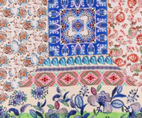 Johnny Was Women's Armeria Silk Scarf in multi - women's scarf - detail view