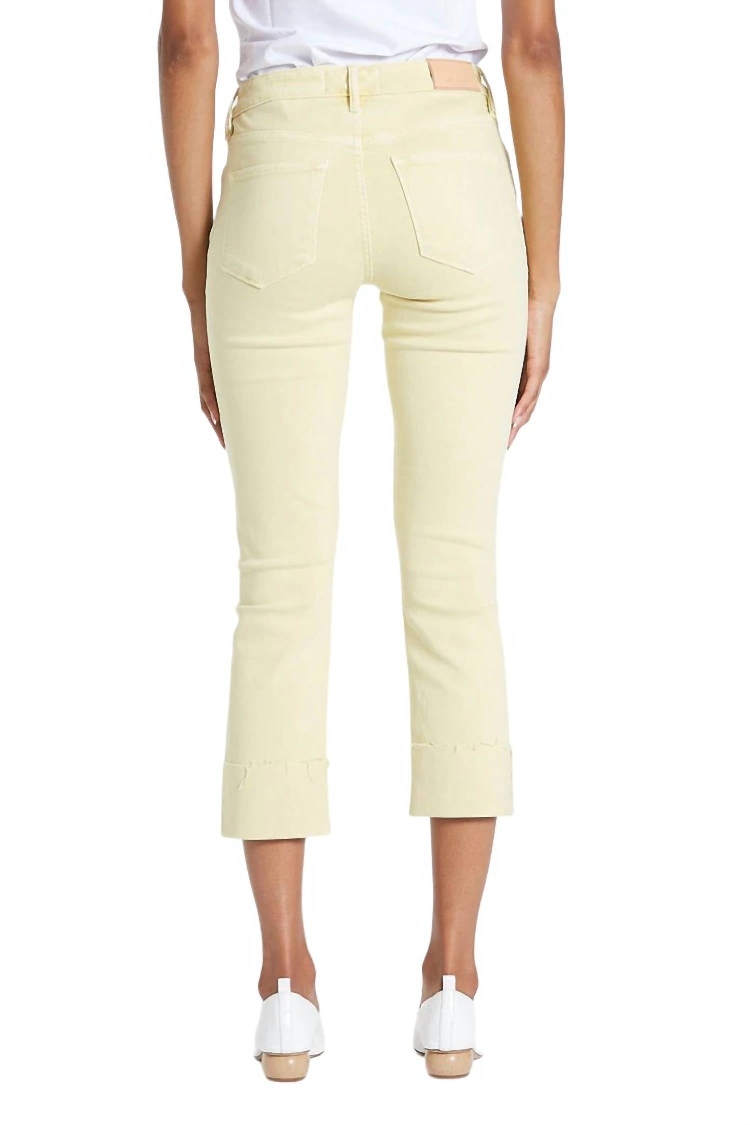 Dear John Denim - BLAIRE HIGH RISE CUFFED SLIM STRAIGHT JEANS