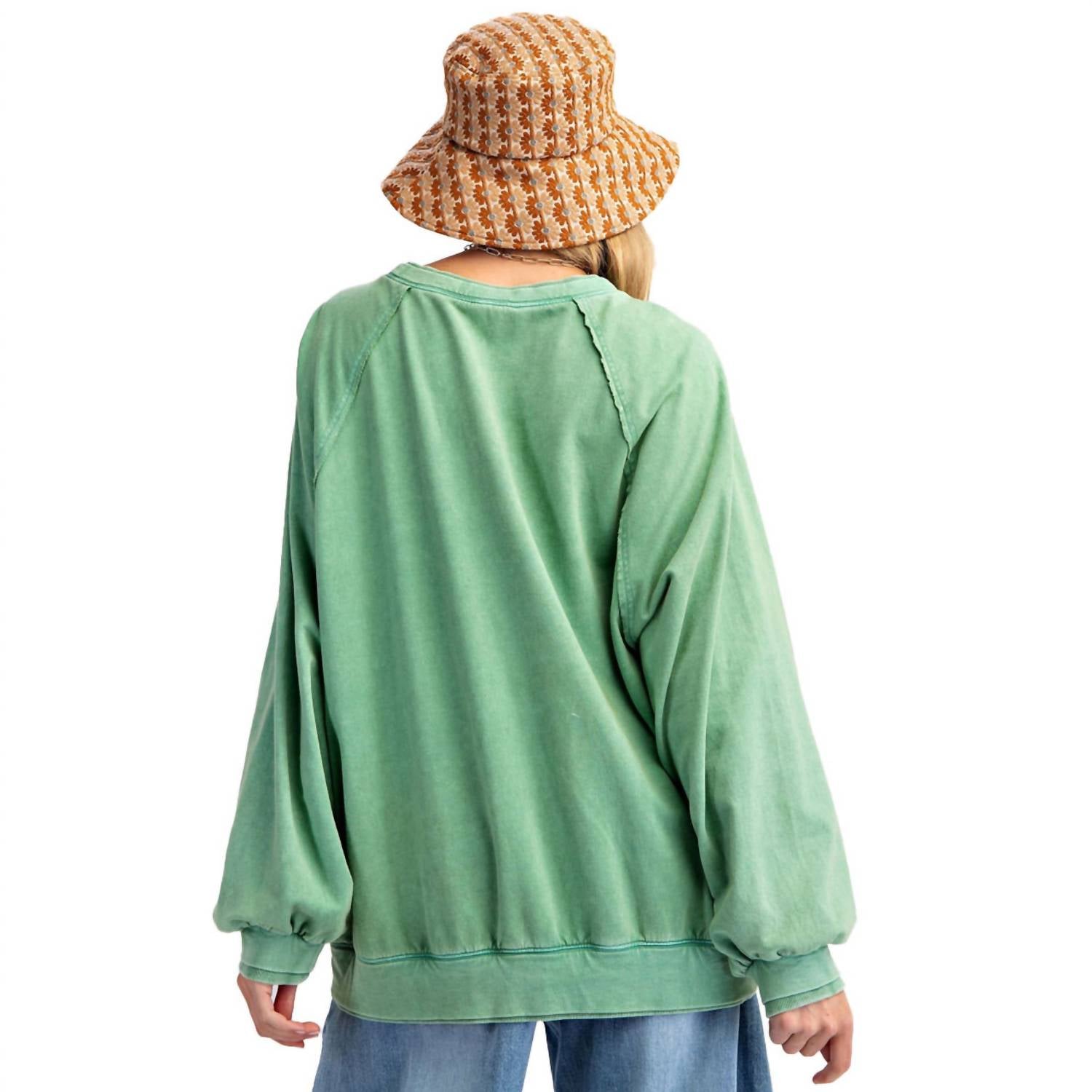 Easel - Kangaroo Pocket Terry Pullover