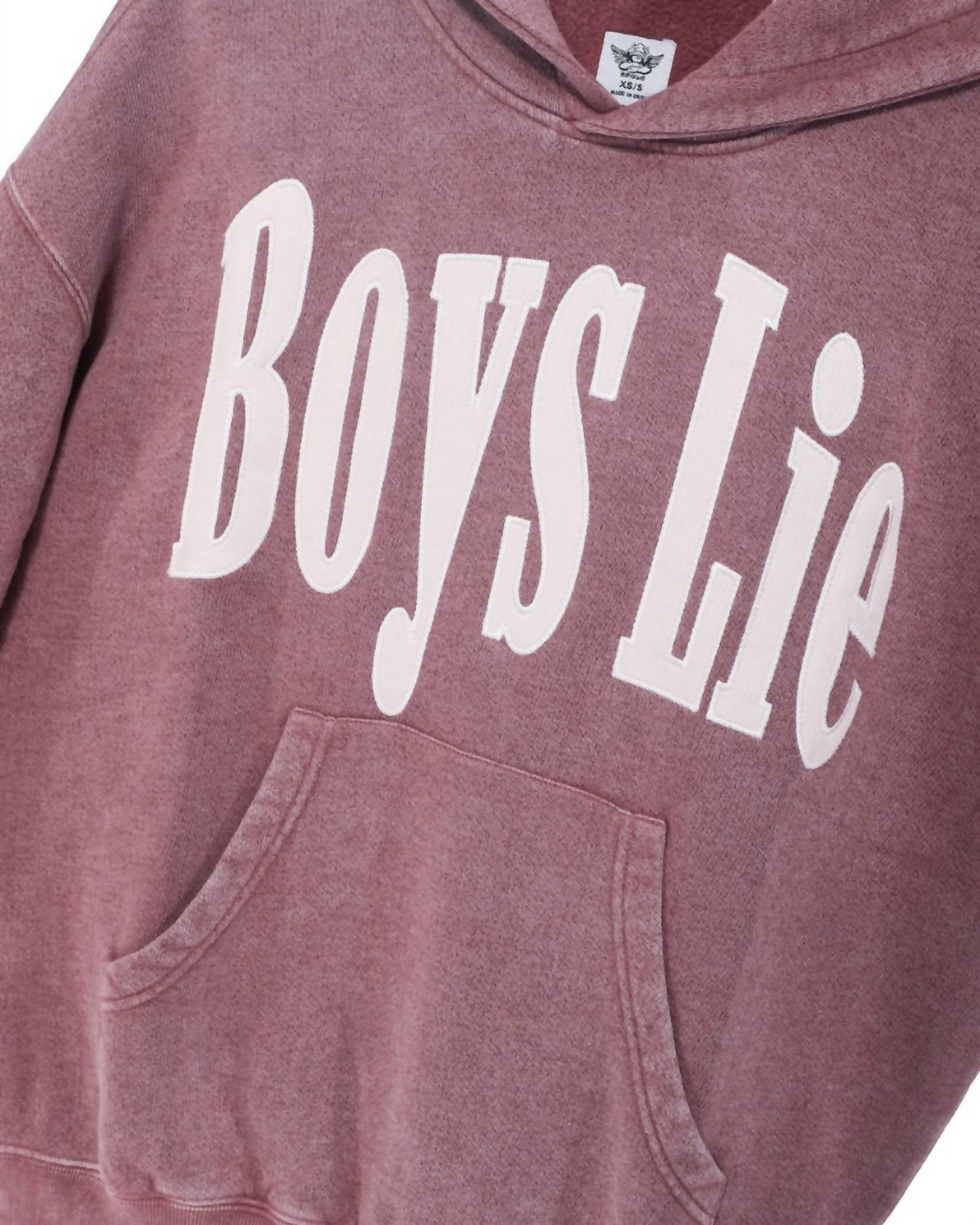 Boys Lie - Patched Up All-star Racer Hoodie