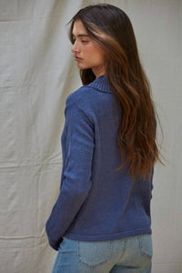 By Together - Lumi Collared Cardigan Top