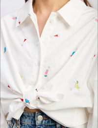 En Saison - Women's Nellie Button Up Top