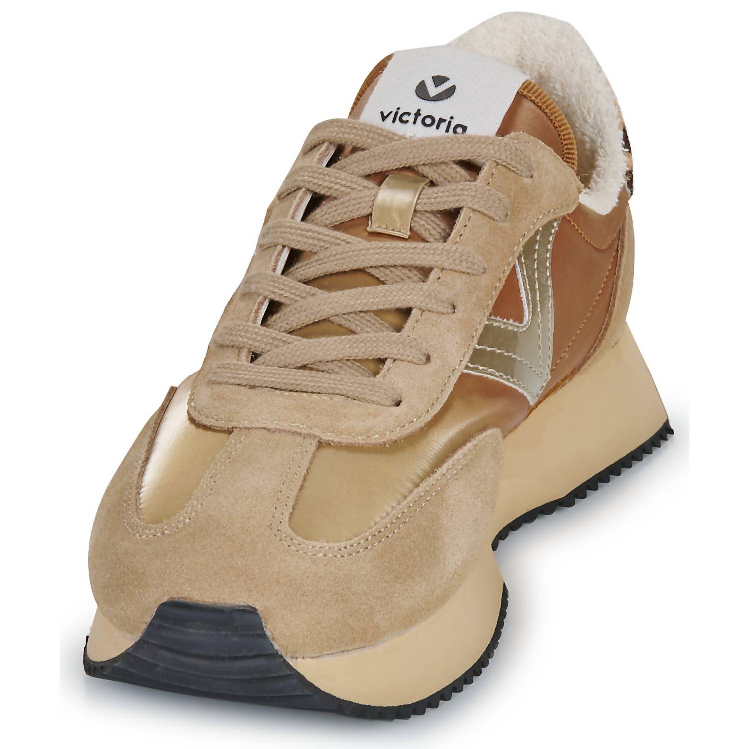 VICTORIA Women's Cosmos Sneaker in camel - women's sneaker - alternate view