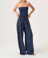 Pq Swim - Jace Lace Wide Leg Pants