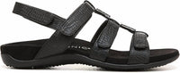 VIONIC Women's Rest Amber Slide Sandal in black - women's sandal - detail view