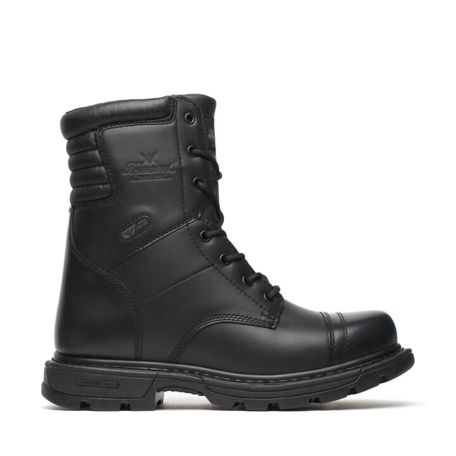 Thorogood Men's Genflex2 Tactical Jump Boots in black - men's boots - detail view