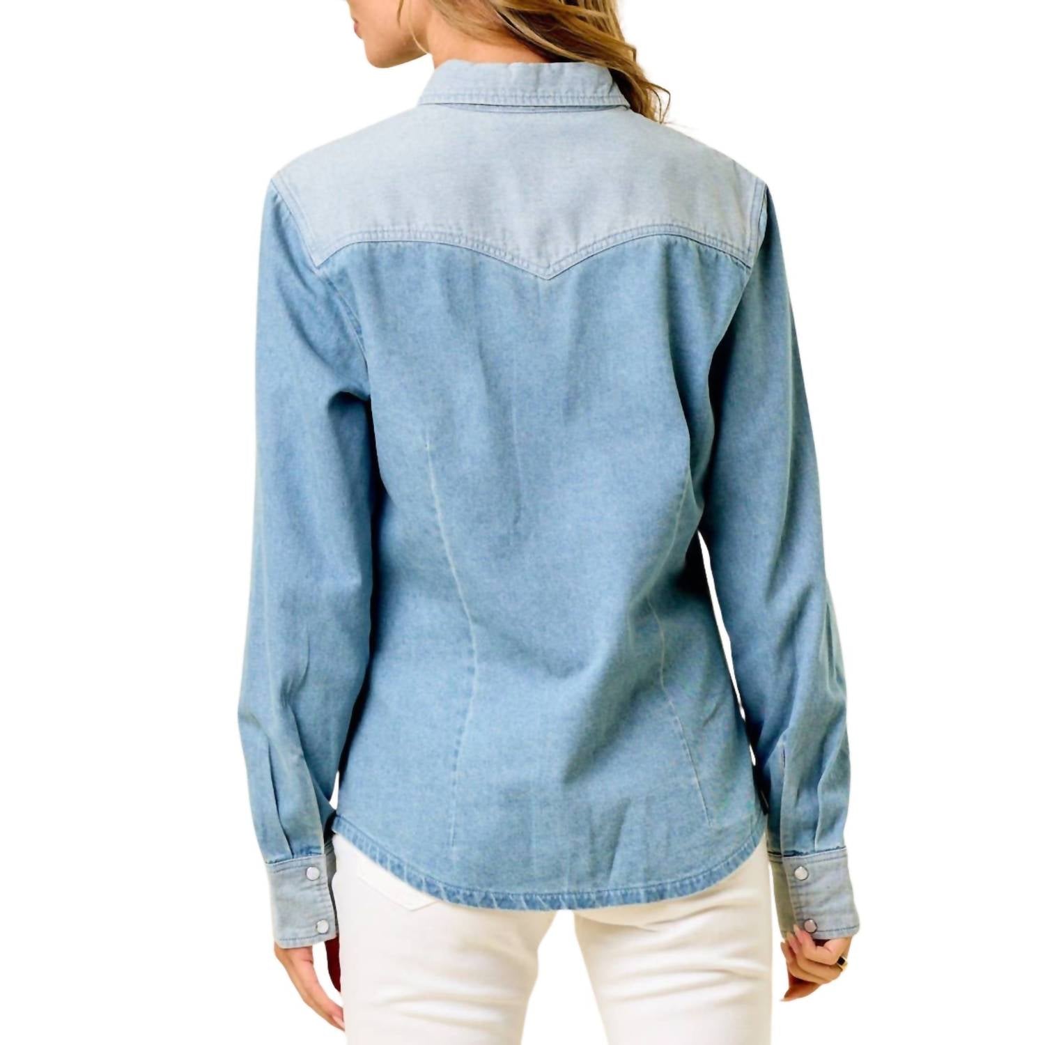 Saints & Hearts - Two-Tone Western Shirt