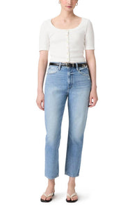 Paige - Billy Crop Straight Leg Jeans