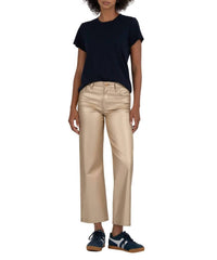 KUT FROM THE KLOTH Charlotte High Rise Wide Leg Pants in gold 2 - women's jeans