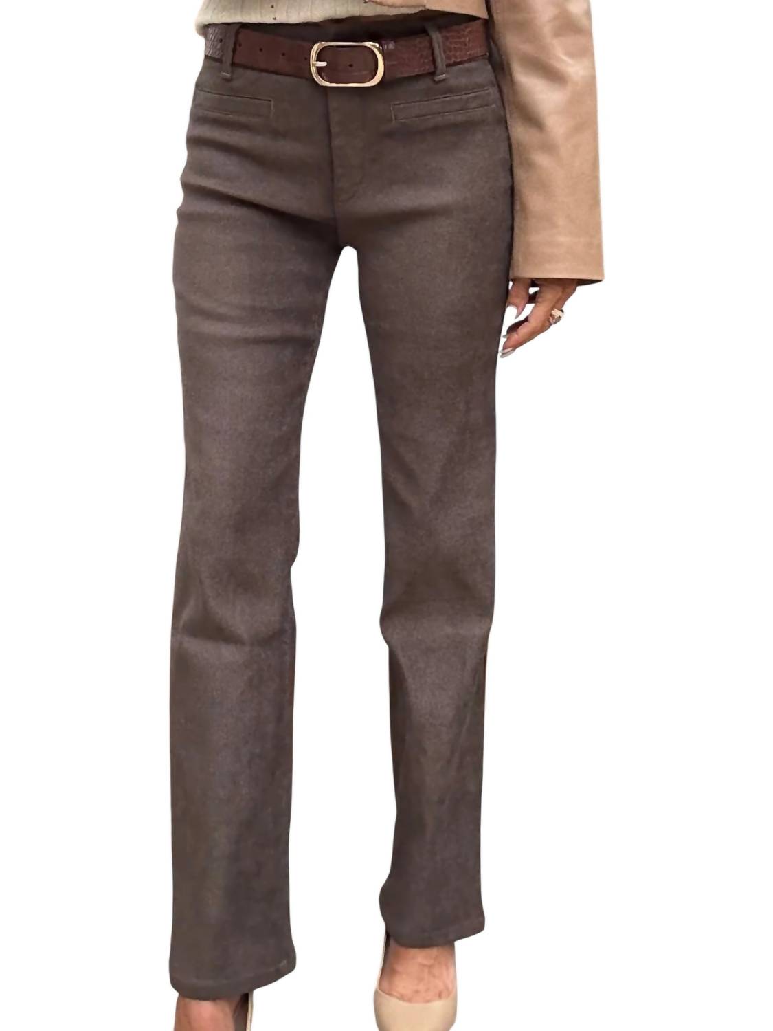 Bevy Flog - Tami Velvet Suede Jeans