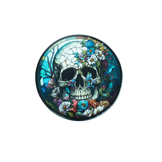 Julia Rose - Skull Coasters (Set of 2)