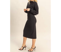 Hyfve - Knit Pullover And Midi Dress Set