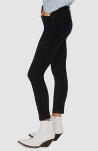 Sanctuary Social Standard Skinny Corduroy Pants in black - women's pants - alternate view