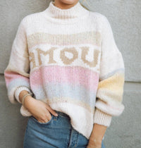 Scandal Italy - Amaranth Amour Sweater