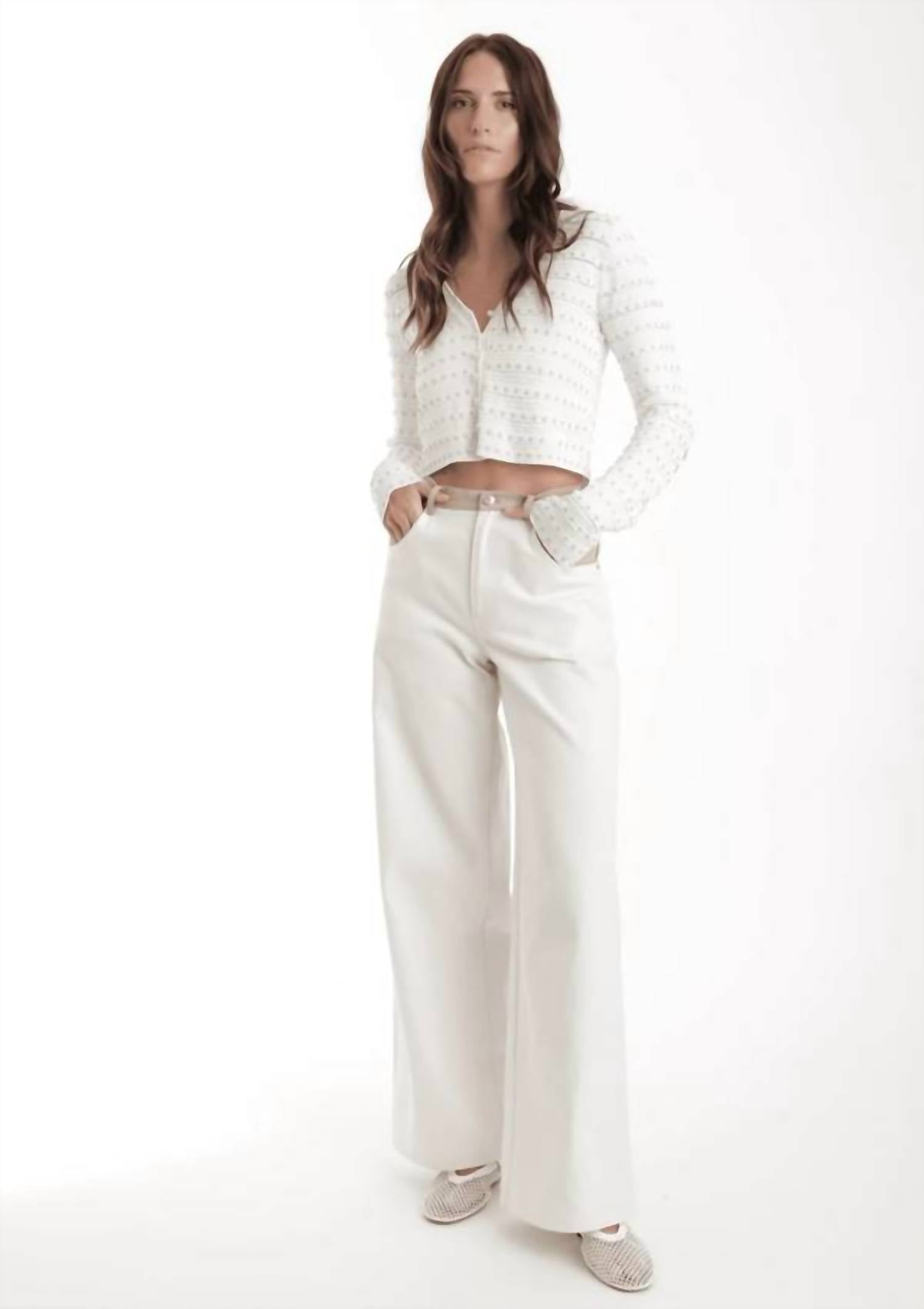 Karina Grimaldi - Sami Denim Combo Pant