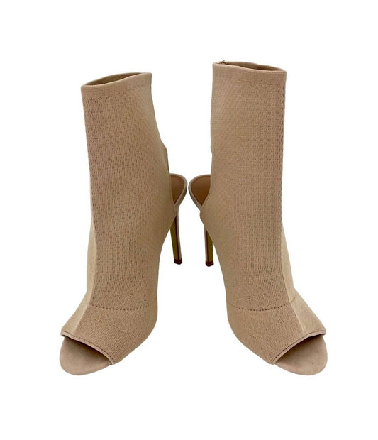 Topshop - Women's Open Toe Open Heel Sock Booties