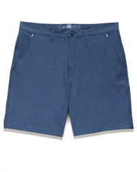 Flags & Anthem Any-wear Slub Textured Shorts in navy - men's shorts - alternate view