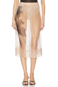 Herskind - Kira Sheer Midi Skirt