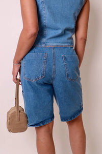 Dress To - Front Pocket Bermuda Shorts