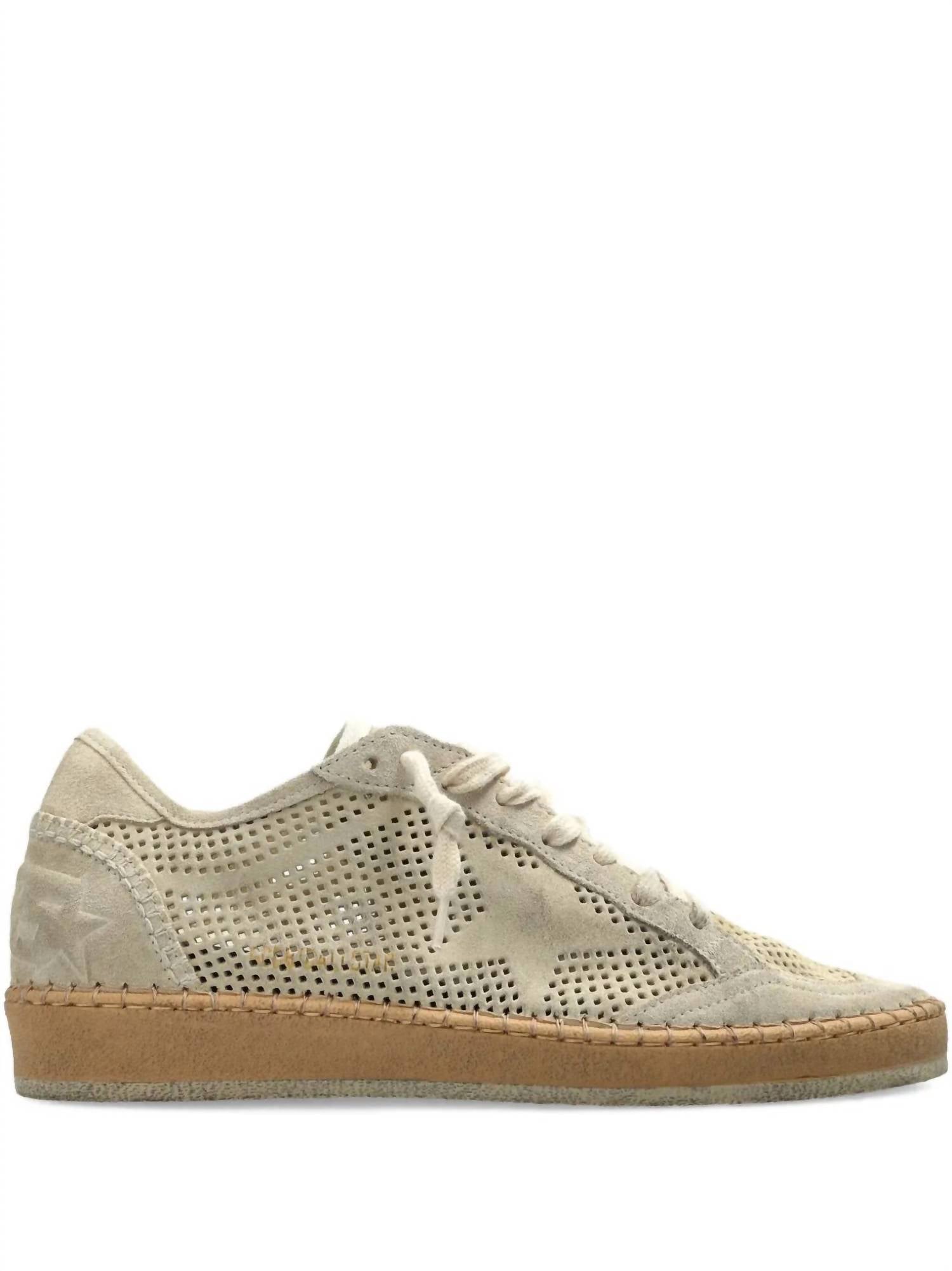 Golden Goose - Women's Ball Star Perforated Suede Sneaker
